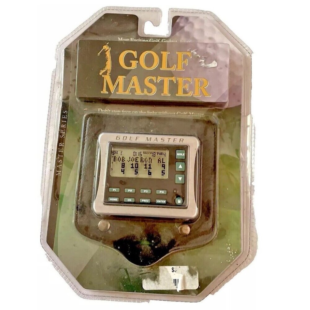 Golf Master Electronic Golf Score & Gaming Assistant  Tracks Scores Recommends C
